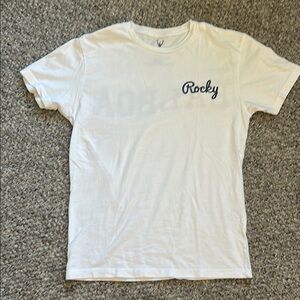 Official clothing brand of Sylvester Stallone. Rocky Classic White Tee for Men